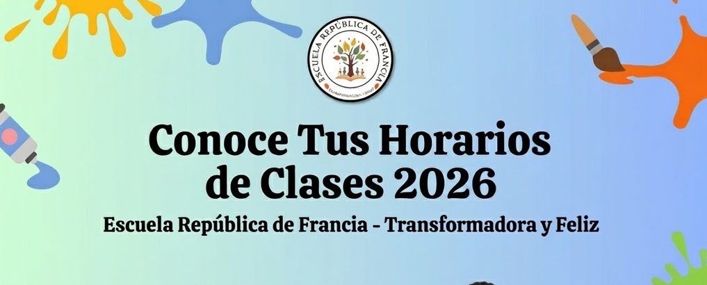 Publicación de Horarios de Clases 2026
