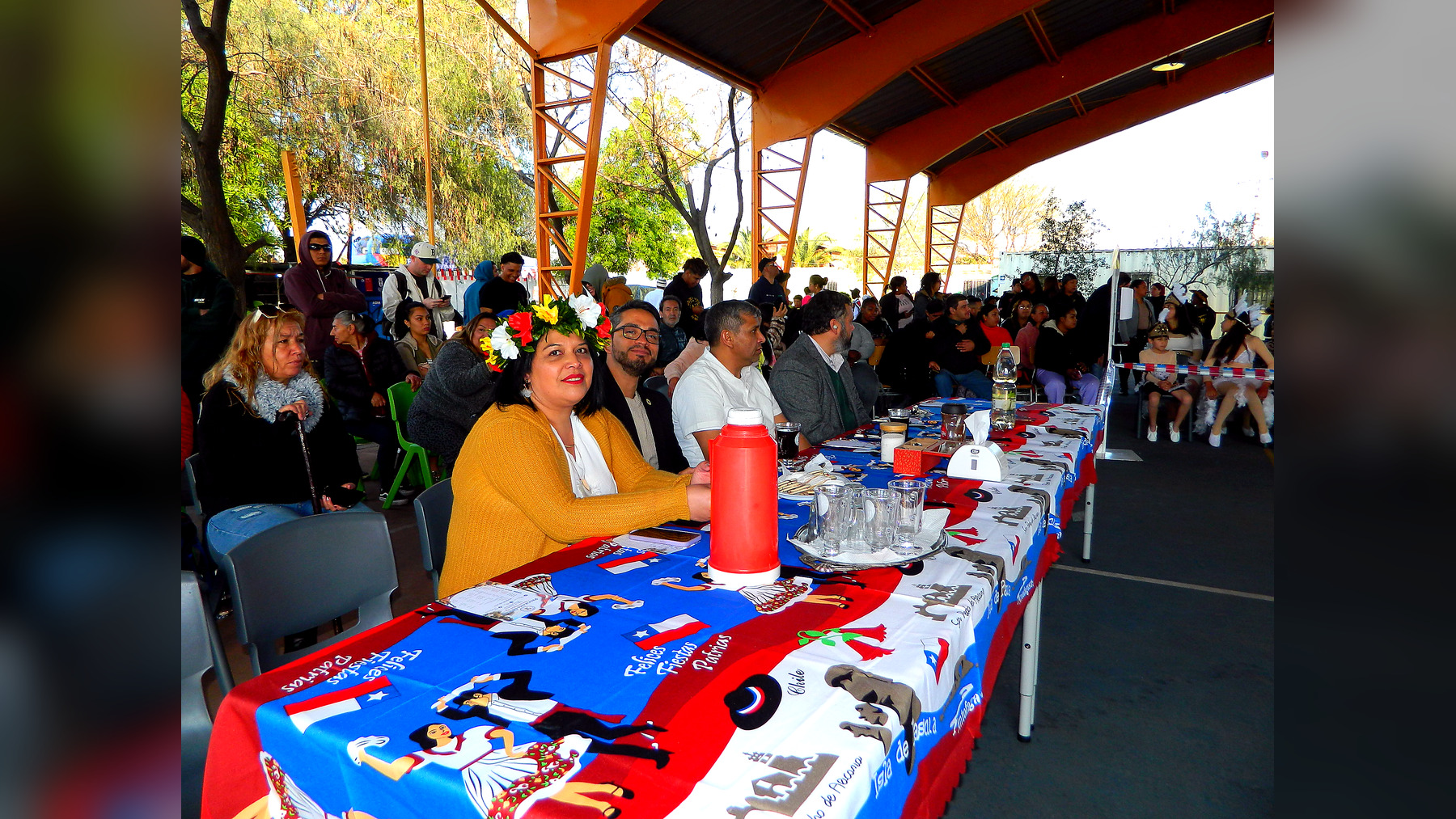 Autoridades e invitados especiales durante el Acto de Fiestas Patrias 2026, fotografía 2