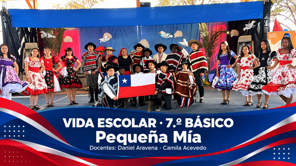 7.º básico presenta “Pequeña Mía”